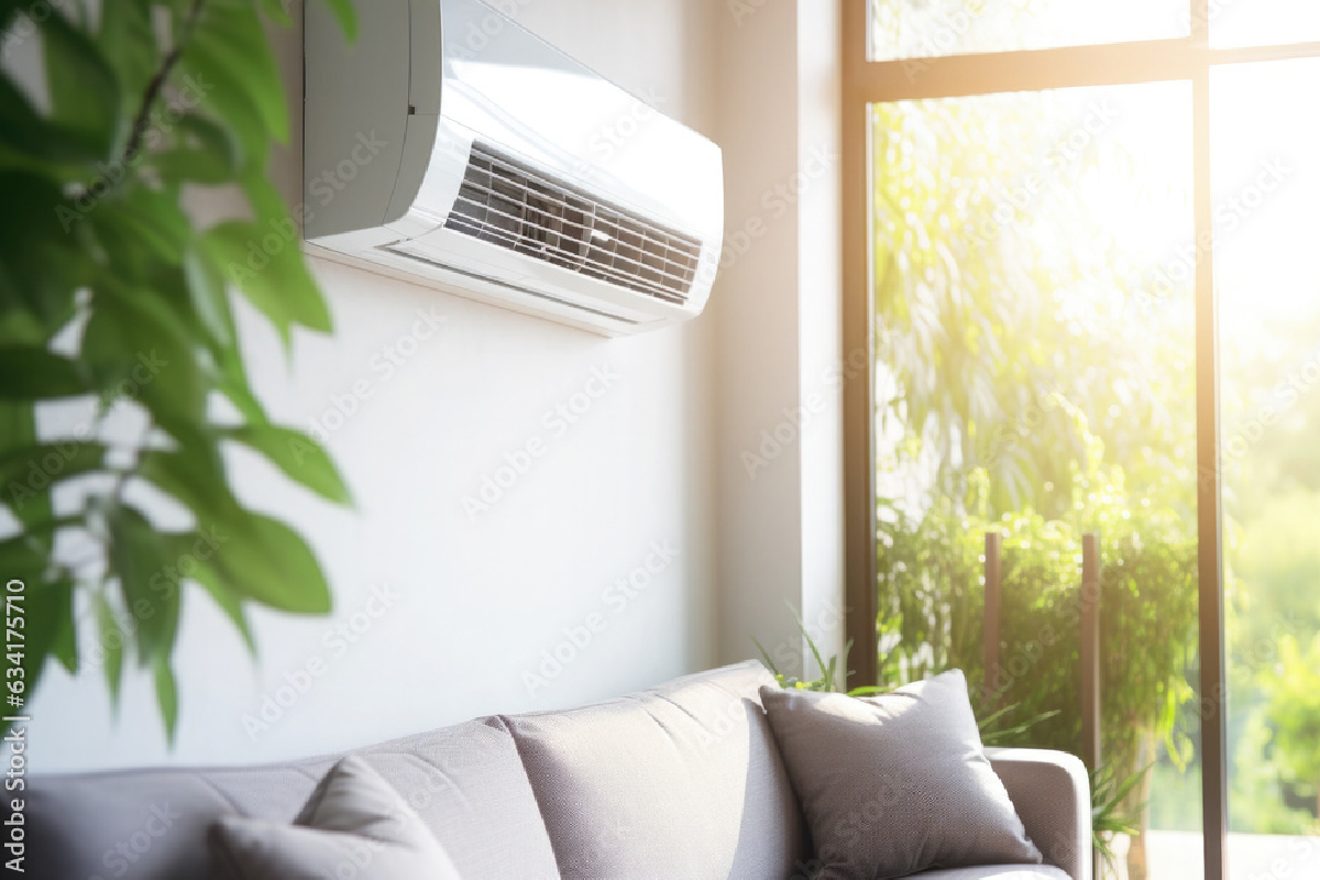ルームエアコンの写真